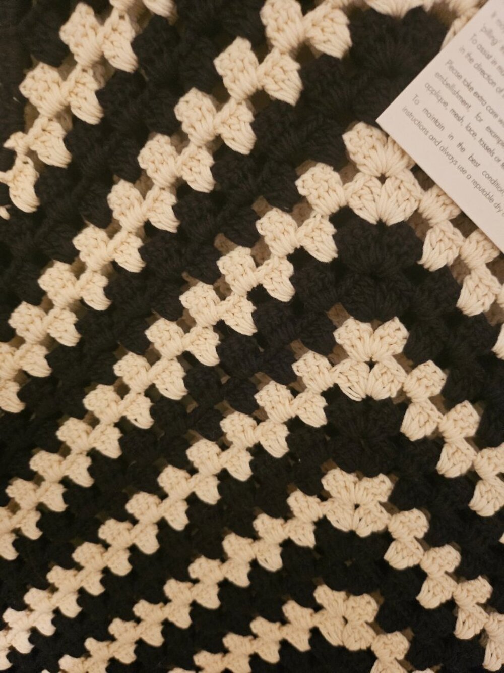 Zimmermann Black and White Crochet Sleeveless Crop Woman Top - Picture 6 of 7